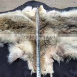 China Wholesale Raw Wolf Fur / Real Wolf Fur Skin / Natural Wolf Pelt thumbnail-5