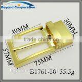 Real Gold Brush Fashion Buckles Trim