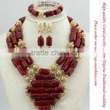 2016 Fashion Jewelry Made in China Wholesale/Natural Nigerian Handmade Coral Beads for Traditional Igbo Wedding thumbnail-1