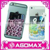 Factory Direct Sell 3M Sticky Silicone Smart Wallet Case for Iphone 6s thumbnail-2