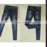 Ladies Jeans Pent Middle Washing Effect thumbnail-1