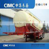 CIMC Carbon Steel Dry Bulker Cement Tanker Semi Truck Trailers For Sale thumbnail-6