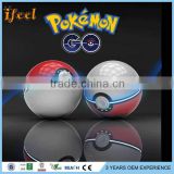 Factory Direct The Most Popular Game Pokemon Go Pokeball Power Bank 12000mAh Poke Ball Charger