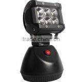 Portable LED Rechargeable Flood Light With AC/DC Car Adapter, Emergency LED Rechargeable Work Light (SR-RWM-18A,18W)Magnet Type thumbnail-3