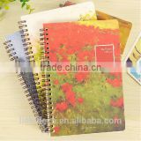 Oil Painting Notebook With Flowers And Plants