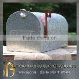 High Precision Customized Galvanized America Style Mailbox Sheet Metal Fabrication