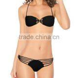 Sexy Hot Open Sexy Bikini Set Black Lingerie PW-LC40467-2 thumbnail-4