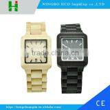 2016 New Arrival Japanese Movement Wood Watch Wrist Watches for Couples thumbnail-1