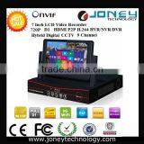 7 INCH TFT Monitor 9CH Hybrid DVR Hybrid Dvr Nvr Hvr 3 in 1