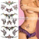 2014 Sexy Butterfly Glitter Body Transfer Tattoos Stickers thumbnail-1