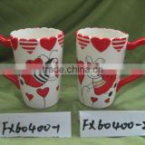 ceramic valentine mug