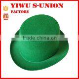 Custom Non Woven Fiesta Carvinal Felt Lincoln Stovepipe Green Top Hat