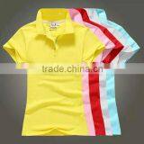 Wholesale White T-shirt Polo T-shirt thumbnail-4