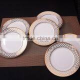 Noble Design of 56 Pcs Bone China Dinnerware Set thumbnail-2