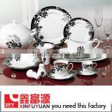 2016 New Design Flower Decal Dinnerware Sets
