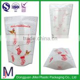 Cute ziplock bag sugar food packaging resealable plastic bags