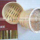 2015 Wholesale Cheap Commercial Bamboo Steamer With 2 Layer 1 Cover thumbnail-1
