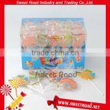 Fish Funny Shape Custom Gummy Lollipop Soft Candy