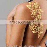 2016 Best Price Flash Tattoos Foil Gold Temporary Tattoo Sticker thumbnail-4