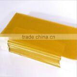 Chinese Natural Yellow Bees Wax Foundation Sheet for Beekeeping for Sale thumbnail-3