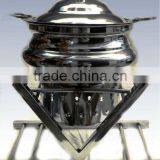 Stainless Steel Rectangle Chafing Dish With Holder