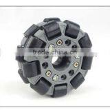 203mm Double Aluminium Omni Directional Wheel W/Bearing Rollers thumbnail-2