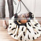 Toy Storage Bag For Baby and Kids Toys Organizer Quick Toy Mat Simple thumbnail-6