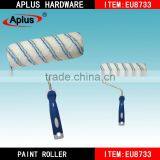 Good Design And Cheap Price Blue and White Stripes Acrylic Paint Roller Brush thumbnail-1