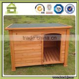 SDD07 Good quality Flat roof Fir wood dog houses