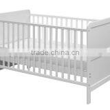 European Style Classic Pine Wood Baby Cot Bed Toddler Bed thumbnail-3