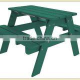 High Quality Outdoor Kids Children Wooden Picnic Table thumbnail-5