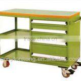 Metal Tool Tool Storage Trolley With Drawers Tool Cart on the Wheels