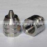 1/4" Female Round Stainless Steel SS Blow-off Air Nozzles With 13 Grooves thumbnail-2