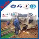 Large Capaility Gold Mining Gold Washing Machine Gold Trommel Scrubber thumbnail-4
