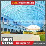 Hot Sale Pvc Translucent Sheet for Plastic Roof Gazebos thumbnail-1