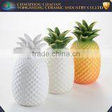 Wholesale Colorful Home Ceramic Pineapple Decor Vases thumbnail-1