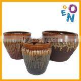 Tall Classic Glazed Ceramic Vase Urns thumbnail-2