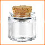 Wholesale High Quality Flint Glass Jar With Cork thumbnail-1