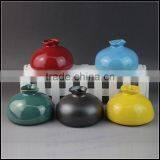 Cone Shape Trendy Hotel and Restaurant Hand Glazed Expensive Stoneware Vase thumbnail-4