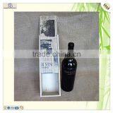 Antique Old Newspaper Printed Wooden Wine Gift Box thumbnail-2