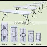2016 Sigma Hot Sale 7 Foot Used Plastic Folding Table for Sale thumbnail-1