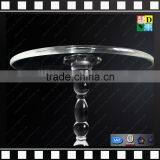 Round PMMA Furniture Tables Transparent Acrylic Coffee Table From Shenzhen Yidong thumbnail-1
