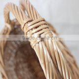 Handled Customized Boat Shape Wicker Basket Gift thumbnail-6