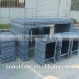 Simple Outdoor Furniture Leisure Rattan Bar Set thumbnail-3