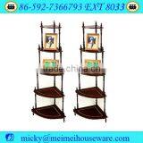 5 Tier Wooden Conner Open Book Stand