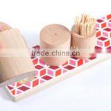 Glass Goblet Wooden Put Rack,Spice Rack thumbnail-4