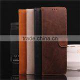 High Quality Crazy-horse PU Card Bumper/pocket Cell Phone Case for Samsung thumbnail-1