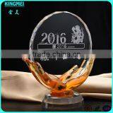 Wholesale Hands Shape Crystal Trophy, Crystal Glass Award, Crystal Sports Trophy thumbnail-3