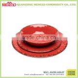 Melamine Ruffle Serveware, Ruffle Dinner Plates for Hotels thumbnail-2