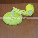 E27 High Frequency Ceramic Glazed Lampholder With Ceiling Rose and Braided Cable thumbnail-2